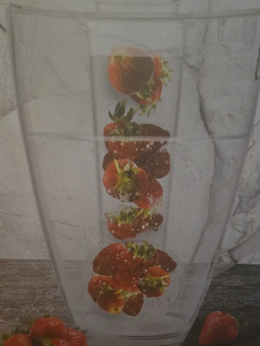 Clear Acrylic 5-Piece Drinkware Set with Pitcher and Tumblers